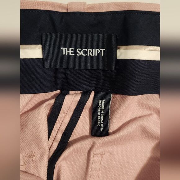 The Script Chiara Wide Leg High Rise Pants in Rose Size 8 - Picture 6 of 13